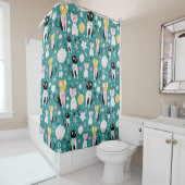 Rideaux De Douche Kitty Printemps (En situation)