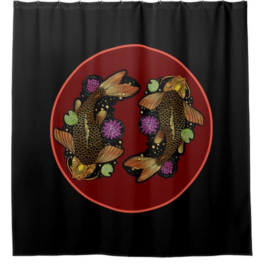 Rideaux De Douche Koi Fish (Devant)