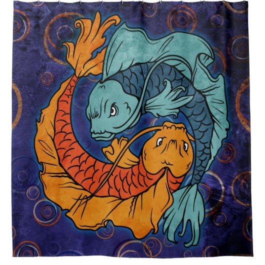 Rideaux De Douche Koi Fish (Devant)