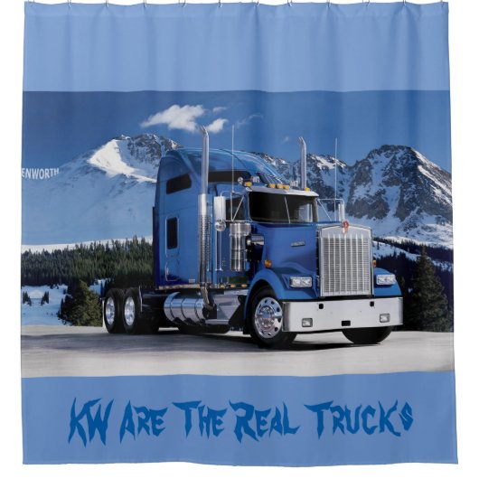 Rideaux De Douche KW Sont Les Véritables Camions (Devant)