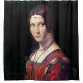 Rideaux De Douche La Belle Ferronnière, Léonard de Vinci (Devant)