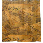 Rideaux De Douche La Constitution américaine (Devant)