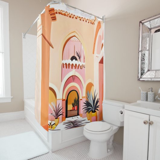 Rideaux De Douche La Cour (En situation)