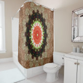 Rideaux De Douche La couronne de Saint Valentin....... (En situation)