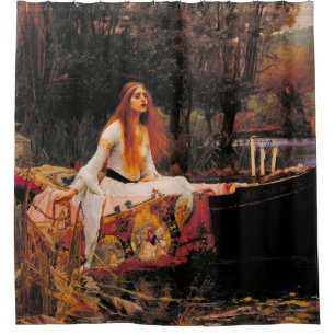 Rideaux De Douche La Dame de Shalott John William Waterhouse