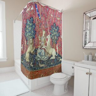 Rideaux De Douche La Dame et la licorne, Vue