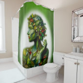 Rideaux De Douche La Dame Verte (En situation)