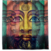 Rideaux De Douche La déesse égyptienne, belle peinture (Devant)