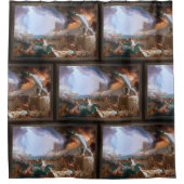 Rideaux De Douche La destruction du cours de l'Empire (Devant)