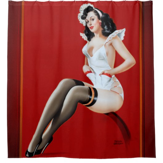 Rideaux De Douche La domestique de Peter Driben (Devant)