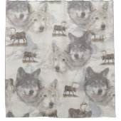 Rideaux De Douche La faune canadienne (Devant)