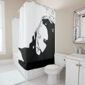 Rideaux De Douche La femme de Lot (En situation)