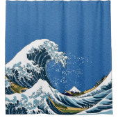 Rideaux De Douche La grande vague outre de Kanagawa (Devant)