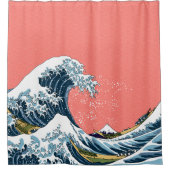 Rideaux De Douche La grande vague outre de Kanagawa (Devant)