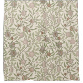 Rideaux De Douche La grenade William Morris sépia (Devant)