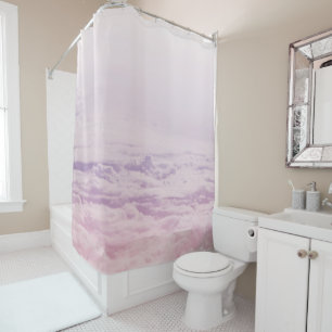Rideaux De Douche Là-haut dans les Nuages Pastel 2