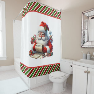 Rideaux De Douche La liste du Père Noël