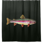 Rideaux De Douche La magnifique truite arc-en-ciel unique (Devant)