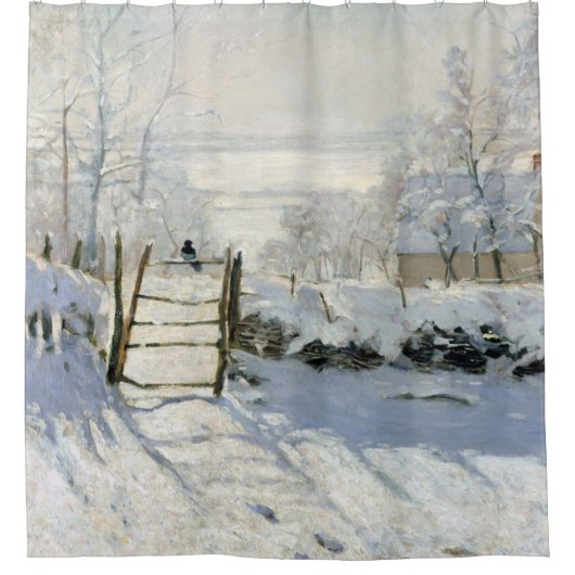 Rideaux De Douche La Magpie, Monet (Devant)