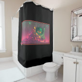 Rideaux De Douche La Maison n'est pas Impressionnée (En situation)