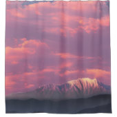 Rideaux De Douche La mer des nuages roses (Devant)