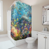 Rideaux De Douche La Mer Rouge (En situation)