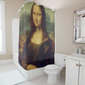 Rideaux De Douche La Mona Lisa de Da Vinci (En situation)