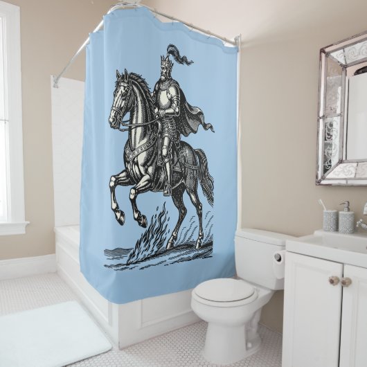 Rideaux De Douche La monture royale de Berith (En situation)