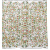 Rideaux De Douche La rose trémière de Nouveau d'art de Mucha fleurit (Devant)