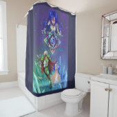 Rideaux De Douche La saga des dauphins d'argent : De la vie et de l' (En situation)