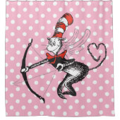Rideaux De Douche La Saint-Valentin de Dr. Seuss | Cupidon le Chat d (Devant)