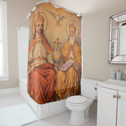 Rideaux De Douche La Sainte Trinité NL (En situation)