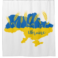 La typographie ukrainienne et l'oreille au blé sur