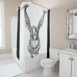 Rideaux De Douche La vie d'une jeune gorille d'Ape