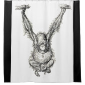 Rideaux De Douche La vie d'une jeune gorille d'Ape (Devant)