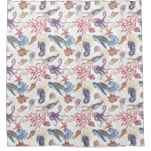 Rideaux De Douche La vie marine sous la mer (Devant)