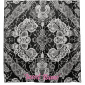 Rideaux De Douche Lace Floral Harmony (Devant)
