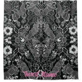 Rideaux De Douche Lace Floral Harmony (Devant)