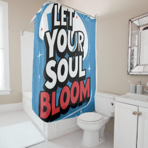Rideaux De Douche Laissez votre âme s'épanouir - Remplissez le devis