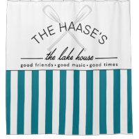 Lake House Good Friends Music Times Blue Stripe