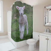 Rideaux De Douche Lamb Bébé Mouton ferme animal (En situation)