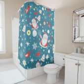 Rideaux De Douche L'amour de Noël (En situation)