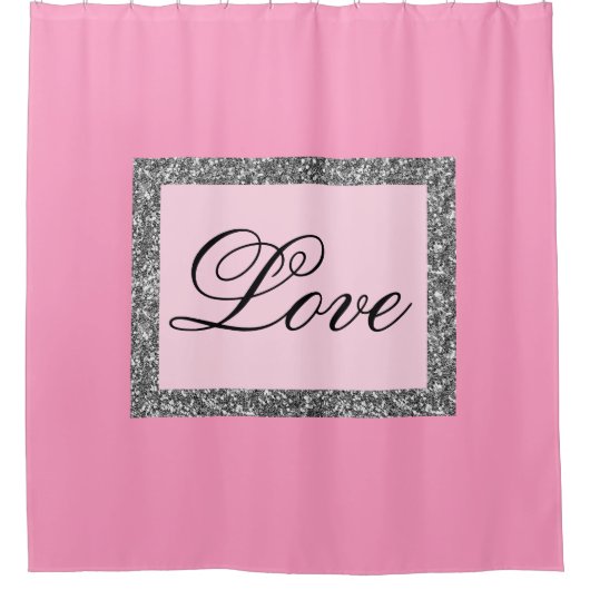 Rideaux De Douche L'amour est beau (Devant)