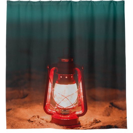 Rideaux De Douche Lampe à huile (Devant)