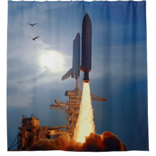 Rideaux De Douche Lancement de la navette spatiale Discovery de la N