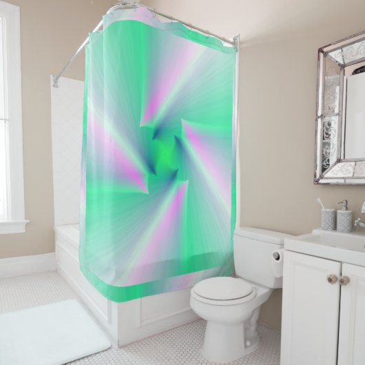 Rideaux De Douche Lances de diamant 2 (En situation)