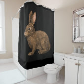 Rideaux De Douche Lapin 2 (En situation)