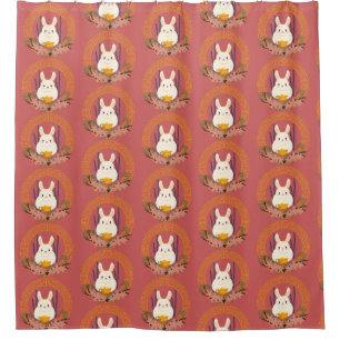 Rideaux De Douche lapin chinois