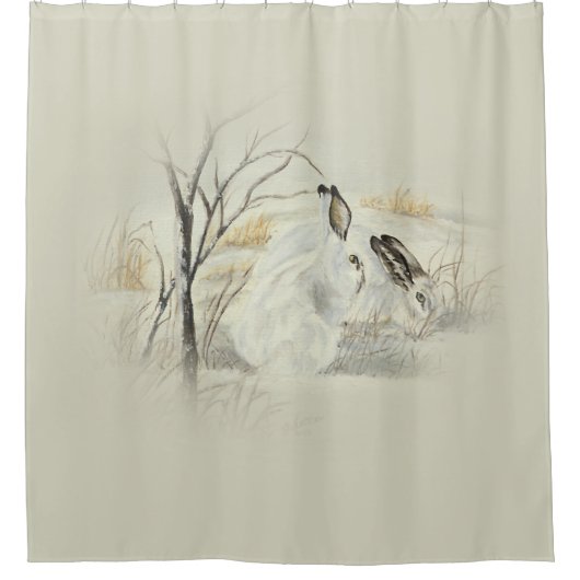 Rideaux De Douche Lapins/lapins (Devant)