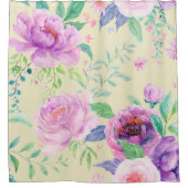 Rideaux De Douche Large Peony (Devant)